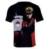 Fortnite Naruto 3D Print T-shirts Sports Summer Top Tees for Kids Teens Adults