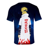 Fortnite Naruto Minato Namikaze T-shirts Sports Summer Top Tees Xmas Birthday Gift