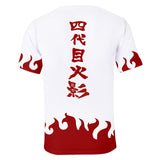 Fortnite Naruto Minato Namikaze T-shirts Sports Summer Top Tees Xmas Birthday Gift