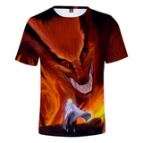 Fortnite Naruto 3D Print T-shirts Sports Summer Top Tees for Kids Teens Adults