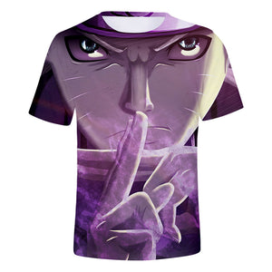 Fortnite Naruto Uzumaki T-shirts Sports Summer Top Tees Xmas Birthday Gift