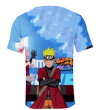 Fortnite Naruto Uzumaki T-shirts Sports Summer Top Tees Xmas Birthday Gift