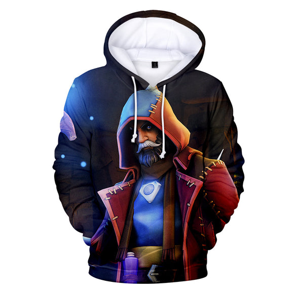 Fortnite Season 7 Castor Hoodie 3D Printing Game Lover Customes Clothes