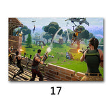 Fortnite Battle Royale Game Poster Paintings on Canvas Wall Picture