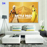 Fortnite Battle Royale Season 8 Game Poster Wall Decor on Canvas