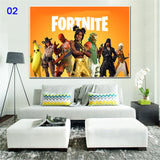 Fortnite Battle Royale Season 8 Game Poster Wall Decor on Canvas