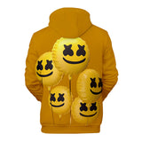 Fortnite DJ Marshmello Yellow Balloon Long Sleeve Hoodie for Kids Youth Adult