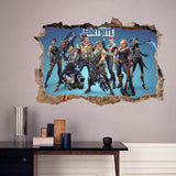 Game Fortnites 3D Wall Sticker