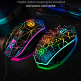 G11 USB LED Wired Mouse 2400 DPI Optical 6 Buttons Gaming Mouse