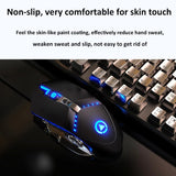 G3PRO Wired Mute Gaming Mouse Ergonomic 7 Buttons 3200DPI Computer Gamer Mice