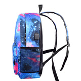 Galaxy Space DJ Marshmello Printed Backpack Canvas School Bags
