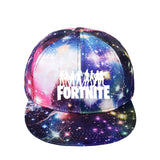 Game Fornite Print Sun Hat Galaxy Starry Snapback Baseball Cap