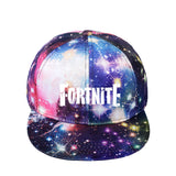 Game Fornite Print Sun Hat Galaxy Starry Snapback Baseball Cap