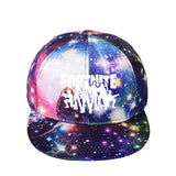 Game Fornite Print Sun Hat Galaxy Starry Snapback Baseball Cap