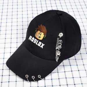 Game Roblox Casual Sun Hat Fashion Cotton Baseball Cap