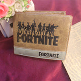 Game Fortnite Pattern Wallet Purse with Credit Card Holder