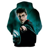 Harry Potter Hoodie 3D All Print Pullover Unisex Sweatshirt