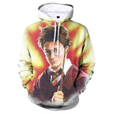 Harry Potter Hoodie 3D All Print Pullover Unisex Sweatshirt