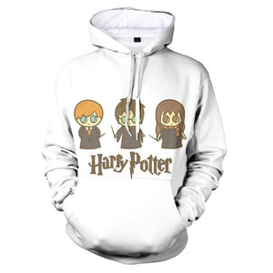 Harry Potter Hoodie 3D All Print Pullover Unisex Sweatshirt