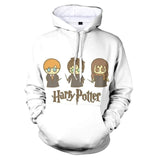 Harry Potter Hoodie 3D All Print Pullover Unisex Sweatshirt