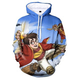 Harry Potter Hoodie 3D All Print Pullover Unisex Sweatshirt