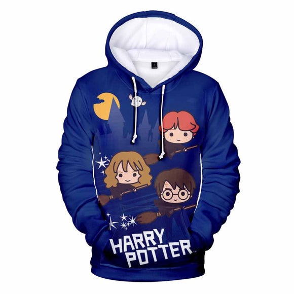 Harry Potter Gryffindor Hoodie 3D All Print Pullover Unisex Sweatshirt