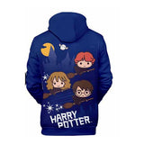 Harry Potter Gryffindor Hoodie 3D All Print Pullover Unisex Sweatshirt