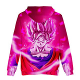 Hot Anime Cartoon Dragon Ball Goku Cosplay Hoodie Sweatshirts Tracksuit Jumper Kids Adult