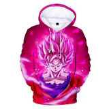 Hot Anime Cartoon Dragon Ball Goku Cosplay Hoodie Sweatshirts Tracksuit Jumper Kids Adult