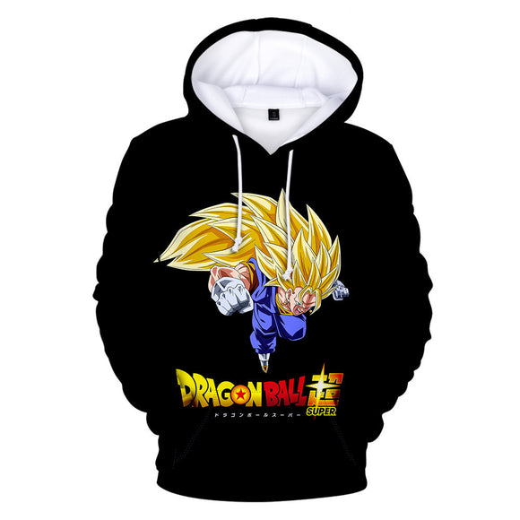 Hot Anime Cartoon Dragon Super Ball Son Goku Cosplay Hoodie Sweatshirts Tracksuit Jumper Kids Adult