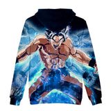 Hot Anime Cartoon Dragon Ball Goku Cosplay Hoodie Sweatshirts Tracksuit Jumper Kids Adult