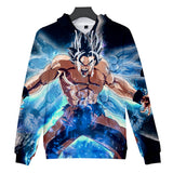 Hot Anime Cartoon Dragon Ball Goku Cosplay Hoodie Sweatshirts Tracksuit Jumper Kids Adult