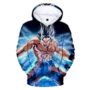 Hot Anime Cartoon Dragon Ball Goku Cosplay Hoodie Sweatshirts Tracksuit Jumper Kids Adult