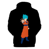Hot Anime Cartoon Dragon Ball Goku Cosplay Hoodie Sweatshirts Tracksuit Jumper Kids Adult