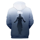 Hot Anime Cartoon Dragon Ball Gray Goku Cosplay Hoodie Sweatshirts Tracksuit Jumper Kids Adult