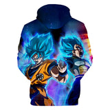 Hot Anime Cartoon Dragon Ball Cosplay Hoodie Sweatshirts Tracksuit Jumper Kids Adult