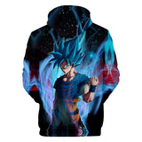 Hot Anime Cartoon Dragon Ball Cosplay Hoodie Sweatshirts Tracksuit Jumper Kids Adult