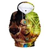 Hot Anime Cartoon Dragon Ball Cosplay Hoodie Sweatshirts Tracksuit Jumper Kids Adult