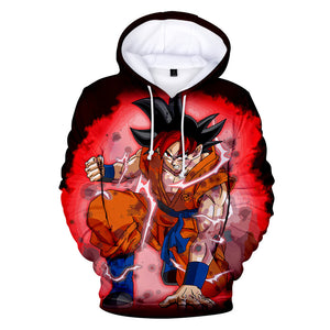 Hot Anime Cartoon Dragon Ball Cosplay Hoodie Sweatshirts Tracksuit Jumper Kids Adult