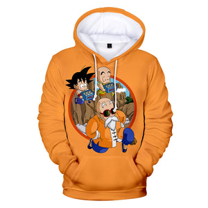 Hot Anime Cartoon Dragon Ball Cosplay Hoodie Sweatshirts Tracksuit Jumper Kids Adult