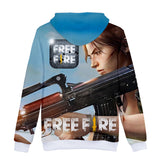 Hot Game Garena Free Fire Cosplay Hoodie Pullover Sweatshirts Unisex Tracksuit Jumper