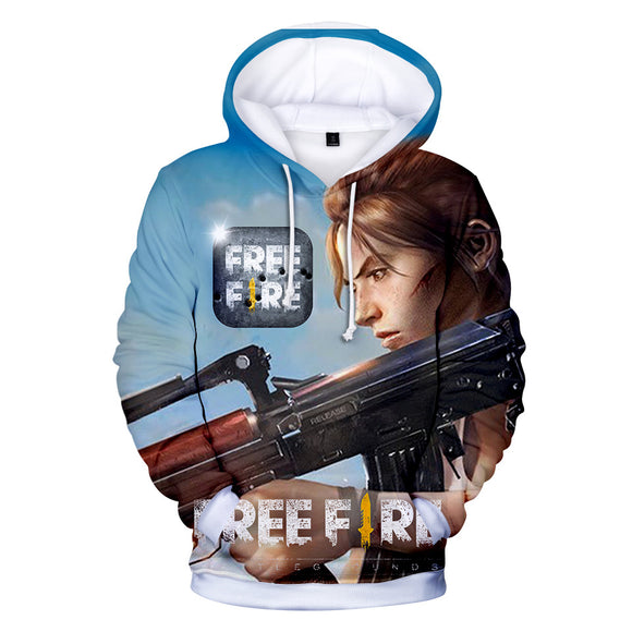 Free Fire Men's / Ladies Fashion New 3D Hoodies 2023 Hot Game Jacket  Clothes Free Fire Casual Pullover Teen 3D Hooded Sweatshirt