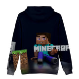 Hot Game Minecraft Unisex Jumper Casual 3D Sportswear Hoodies for Kids Teen Adult