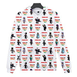 Hot Game Roblox Cosplay White Jumper Casual Sports Hoodie Long Sleeve for Kids Youth Adult