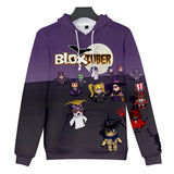 Hot Game Roblox Purple Jumper Casual Sports Hoodie Long Sleeve for Kids Youth Adult