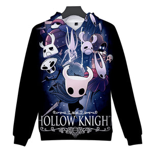 Hot Game Hollow Knight Cosplay Costume Hoodie Pullover Sweatshirts Unisex Tracksuit Jumper