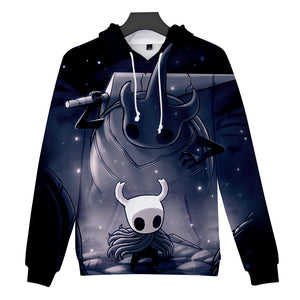 Hot Game Hollow Knight Cosplay Costume Hoodie Pullover Sweatshirts Unisex Tracksuit Jumper