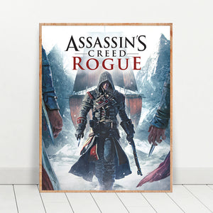 Hot Game Assassin's Creed Rogue Poster Canvas Print Painting Wall Art