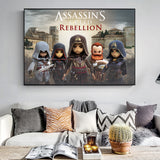 Hot Game Assassin's Creed Rebellion Poster Canvas Print Painting Wall Art