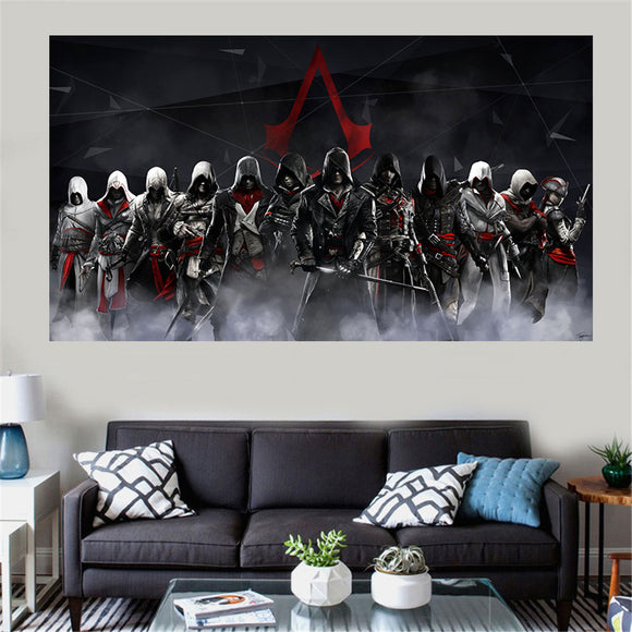 Hot Game Assassin's Creed Poster Canvas Print Painting Wall Art